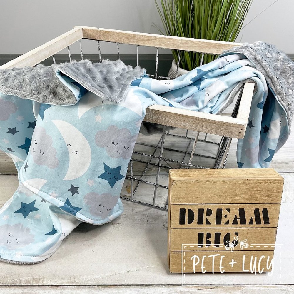Infant boy blanket